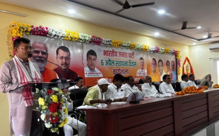 Jaunpur : जौनपुर में भाजपा स्थापना दिवस की तैयारियों को लेकर कार्यशाला आयोजित