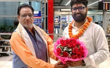 Lakhimpur- Kheri : धौरहरा के लाल का कमाल: शोध कार्य के लिए यूरोपीय देशों की यात्रा पर जाएंगे डॉ. आशुतोष अवस्थी