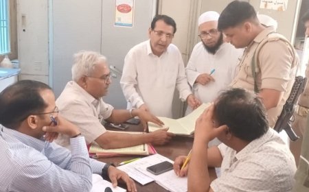 सम्भल में मदरसों पर प्रशासन का शिकंजा: MDM जांच में रिकॉर्ड गड़बड़ी उजागर, खाने की गुणवत्ता सही।