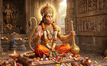 संकटमोचन की अमोघ शक्ति: हनुमान चालीसा और सुंदरकांड के नियमित पाठ से बदल जाती है जीवन की दिशा।