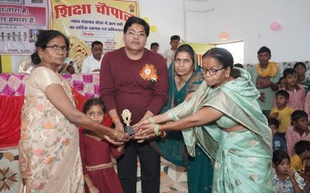 Hardoi: बांसा में शिक्षा चौपाल का आयोजन, ‘स्कूल चलो अभियान’ की हुई शुरुआत। 