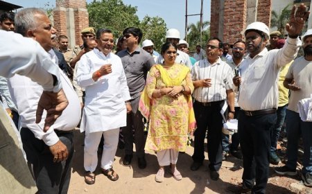 Lucknow: ऐशबाग का आंबेडकर सांस्कृतिक केन्द्र बनेगा प्रेरणा स्थल, जुलाई 2026 तक पूर्ण होने का लक्ष्य- जयवीर सिंह