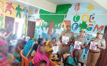 Sitapur : महिलाओं की सुरक्षा के लिए पुलिस का बड़ा अभियान, मिशन शक्ति के तहत दी गई कानूनी जानकारी