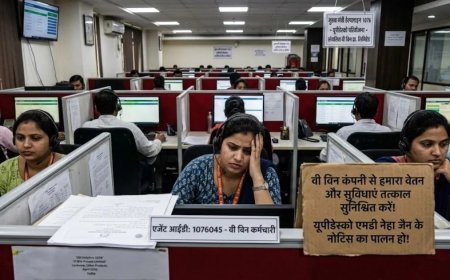 Lucknow : वी विन कंपनी के कर्मचारियों की मांगों पर यूपीडेस्को की कार्रवाई