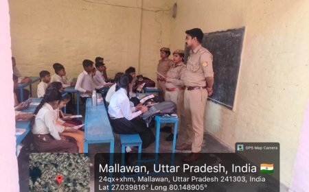 Hardoi : गंगारामपुर में मिशन शक्ति के तहत जागरूकता चौपाल, छात्राओं को सिखाए आत्मरक्षा के गुर