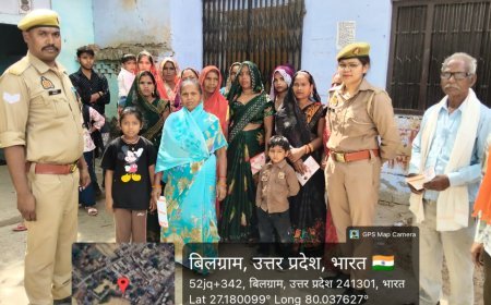 Hardoi : मिशन शक्ति अभियान के तहत हरदोई के विभिन्न गांवों में चौपाल लगाकर महिलाओं को किया गया जागरूक