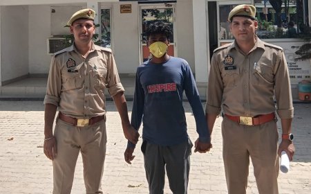 Hardoi : कोतवाली देहात पुलिस ने बच्ची के साथ गलत काम करने वाले आरोपी को गिरफ्तार किया