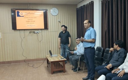 Prayagraj: उ०प्र० शिक्षा सेवा चयन आयोग में ‘साधना सप्ताह’ के तहत क्षमता निर्माण व मिशन कर्मयोगी पर जोर। 