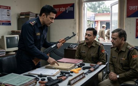 यूपी पुलिस की बड़ी लापरवाही: असली AK-47 को 'खिलौना' बताकर आतंकी को छोड़ा था, एटीएस की जांच में हुआ खुलासा, दरोगा- सीओ अब लपेटे में।