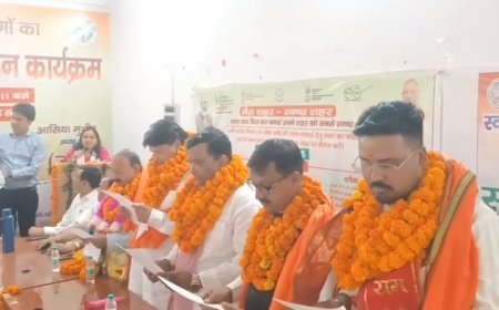 Sambhal : सम्भल नगरपालिका में गूंजे ढोल-नगाड़े: 5 मनोनीत सदस्यों ने ली शपथ, विकास को मिलेगी नई रफ्तार