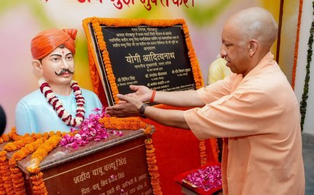 Gorakhpur : प्रदेश की धरती पर गुंडों, माफिया को पनपने नहीं देंगे : मुख्यमंत्री योगी