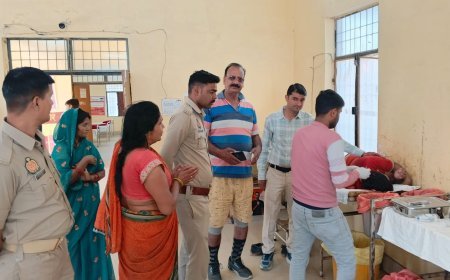 Bahraich : तेज रफ्तार अज्ञात वाहन की टक्कर से साइकिल सवार छात्र घायल, अस्पताल में भर्ती