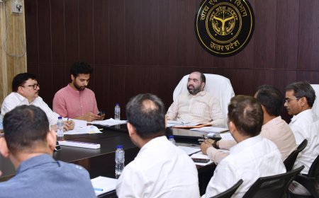 Lucknow : गेहूं खरीद में तेजी लाने और किसानों की सुविधा के लिए खाद्य मंत्री ने दिए कड़े निर्देश, समर्थन मूल्य में हुई बढ़ोतरी का होगा प्रचार