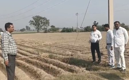 Lakhimpur- Kheri : खेती की जमीन पर अवैध कब्जे और पेड़ काटने का आरोप, पीड़ित ने मुख्यमंत्री से मांगी मदद