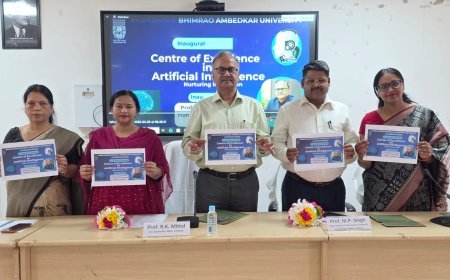 Lucknow: बीबीएयू लखनऊ में डेटा विश्लेषण व जनरेटिव एआई पर राष्ट्रीय कार्यशाला संपन्न। 