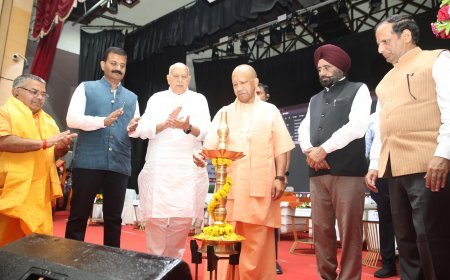 Lucknow : मुख्यमंत्री योगी आदित्यनाथ ने छठी उत्तर प्रदेश कृषि विज्ञान कांग्रेस 2026 का किया शुभारंभ