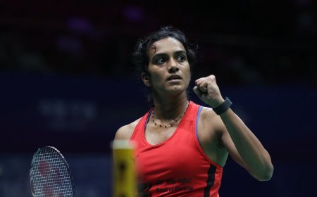 बैडमिंटन एशिया चैंपियनशिप 2026: पीवी सिंधु का अभियान थमा, राउंड ऑफ 16 में वर्ल्ड नंबर 2 से मिली हार।