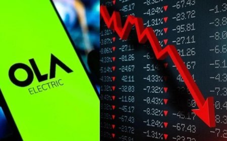 ओला इलेक्ट्रिक के शेयरों में 16% की तूफानी तेजी: मार्च बिक्री के आंकड़ों और नई सेल तकनीक ने भरी निवेशकों में जान।