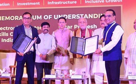 ग्रेटर नोएडा में ‘इलेक्ट्रॉनिका एंड प्रोडक्ट्रानिका इंडिया-2026’ का भव्य उद्घाटन, यूपी में इलेक्ट्रॉनिक्स सेक्टर को मिलेगा नया बढ़ावा।