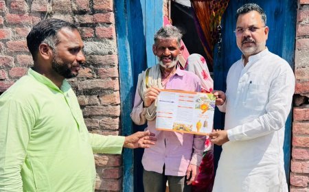 Budaun : जनकल्याणकारी योजनाओं से बदल रहा गरीबों का जीवन, भाजपा जिलाध्यक्ष ने ग्राम चौपाल लगाकर सुनीं समस्याएं