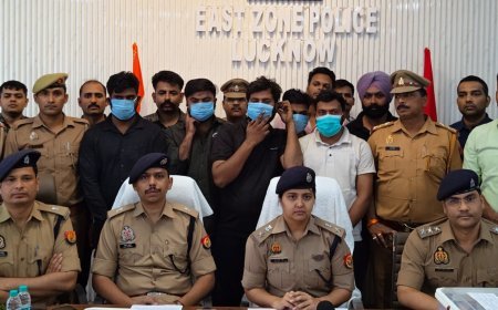 Lucknow : लखनऊ पुलिस ने हवाला की रकम लूटने वाले 5 बदमाशों को दबोचा, 45 लाख रुपये और स्कार्पियो बरामद