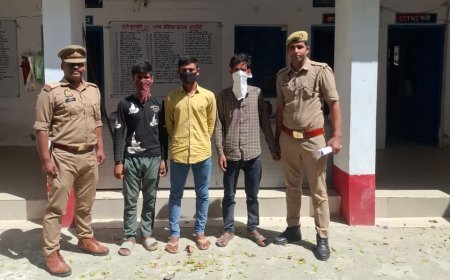 Hardoi : हरदोई पुलिस ने प्रेम विवाद में हुई युवक की हत्या का खुलासा किया