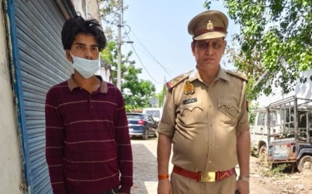 Hardoi: गैंगस्टर एक्ट में वांछित आरोपी गिरफ्तार, कोतवाली शहर पुलिस की कार्रवाई। 