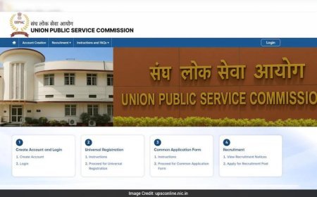 UPSC Recruitment 2026: संघ लोक सेवा आयोग ने रक्षा और संस्कृति समेत कई मंत्रालयों में निकाली भर्तियाँ, सरकारी नौकरी का सुनहरा मौका।