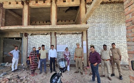 हरदोई पुलिस की बड़ी कार्रवाई: गैंगस्टर एक्ट में आरोपी की 2.25 करोड़ की संपत्ति कुर्क।