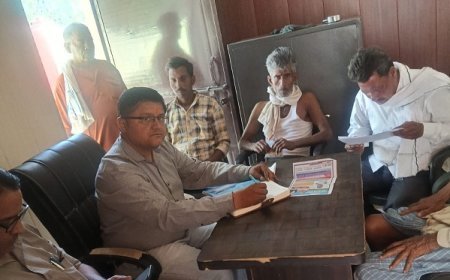 Hardoi: मूसेपुर में फार्मर रजिस्ट्री कैंप आयोजित, किसानों को योजनाओं से जोड़ने की पहल।