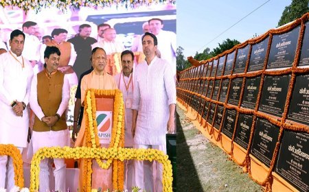 Muzaffarnagar: मुजफ्फरनगर में ₹951 करोड़ की परियोजनाओं का शुभारंभ, योगी आदित्यनाथ ने श्रमिकों को किया आगाह।