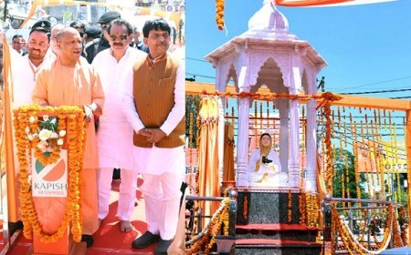 Muzaffarnagar: सीएम योगी ने अहिल्याबाई होल्कर की प्रतिमा का भी किया अनावरण, रोजगार मेले में बांटे नियुक्ति पत्र। 