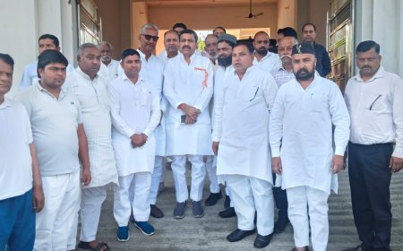 Saharanpur : ग्राम प्रधानों का कार्यकाल बढ़ाने की उठी मांग, भाजपा जिलाध्यक्ष को सौंपा पत्र