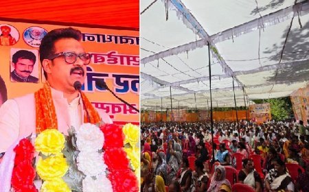 Hardoi: अंबेडकर जयंती पर हरदोई में पासी समाज का महा सम्मेलन, केंद्रीय मंत्री कमलेश पासवान ने किया संबोधन।