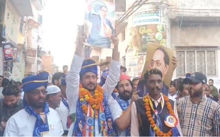 Sambhal : अंबेडकर जयंती पर एकता का संदेश: 'संविधान सर्वोपरि, नफरत की राजनीति नाकाम'