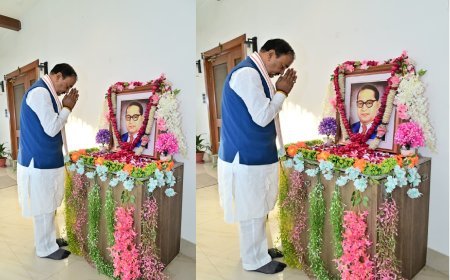 Lucknow : बाबा साहब डा0 भीमराव आंबेडकर का पूरा जीवन ही एक सन्देश है -   केशव प्रसाद मौर्य