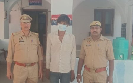 Hardoi : बेहटा गोकुल पुलिस ने अवैध तमंचा और कारतूस के साथ युवक को गिरफ्तार किया
