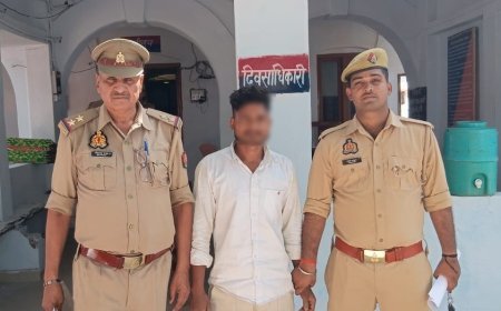 Hardoi : बेहटा गोकुल पुलिस ने बच्ची को बहला कर ले जाने वाले आरोपी को गिरफ्तार किया