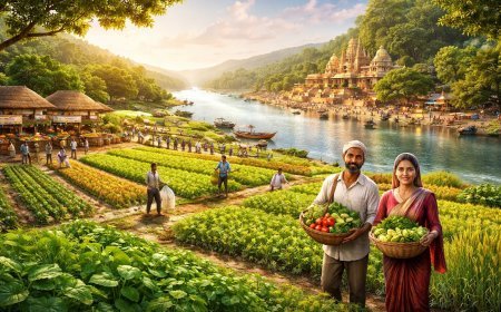 Lucknow : गंगा के किनारे 26 जिलों में ऑर्गेनिक क्लस्टर से बदल रही यूपी की तस्वीर