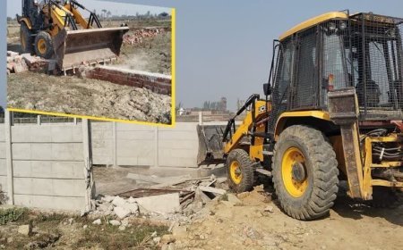 Lucknow : सुशांत गोल्फ सिटी में अवैध कॉम्पलेक्स तोड़ने गयी एलडीए की टीम पर हमला 
