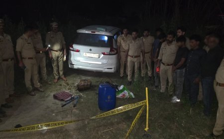 हरदोई पुलिस की बड़ी कार्रवाई: मुठभेड़ में 8 शातिर गिरफ्तार, ट्रांसफॉर्मर से तेल चोरी करने वाला गिरोह पकड़ा।