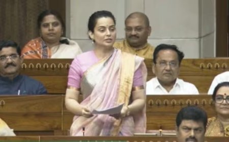कंगना रनौत ने पीएम मोदी को बताया 'नारीवाद का ध्वजवाहक', विपक्ष की आपत्तियों पर तीखा पलटवार।