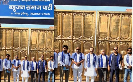 Barabanki : मायावती से मिले मुबश्शिर, बाराबंकी में बसपा का जनाधार बढ़ने से विपक्षी दलों की बढ़ी बेचैनी