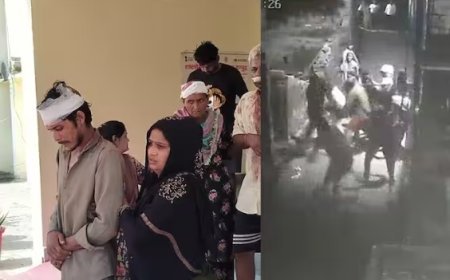 Hapur : जमीन के विवाद में सगे भाइयों के बीच खूनी संघर्ष, लाठी-डंडे चलने से छह लोग जख्मी