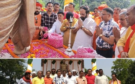 Ballia: पूर्व प्रधानमंत्री चंद्रशेखर की 100वीं जयंती (शताब्दी वर्ष) मनाई गई। 