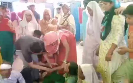 Sambhal : संभल में आंधी ने ढाया कहर, मलबे में दबकर बच्ची की मौत और चार लोग घायल