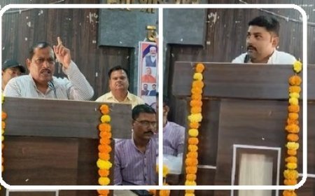 हरदोई की राजनीति में उबाल: विधायक श्याम प्रकाश का 'टुकड़ों पर पलने' वाला बयान और ब्लॉक प्रमुख बेटे की 'गुंडई' न करने की खुली चेतावनी।