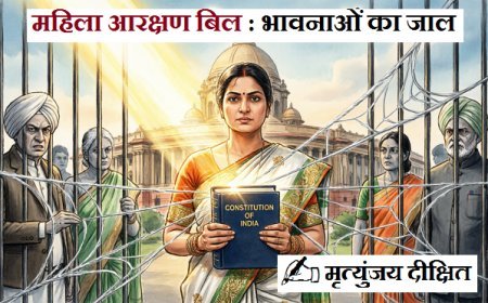 Special Article: महिला आरक्षण बिल : भावनाओं का जाल - विपक्ष गिरफ्तार ।