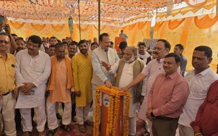 Hardoi: राज्यमंत्री दयाशंकर सिंह ने पाली बस स्टेशन का किया उद्घाटन, कई शहरों के लिए बस सेवा शुरू। 