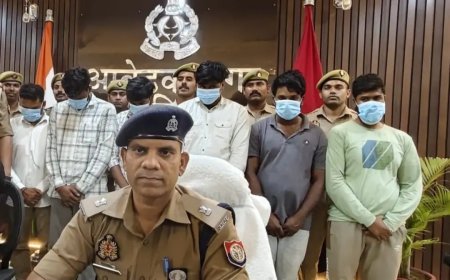 Ambedkarnagar : सगे भाई ने ही रची थी व्यापारी से 17 लाख की लूट की साजिश, मास्टरमाइंड समेत छह गिरफ्तार